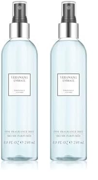 VeraWang Fragrance – Vera Wang Embrace Body Mist for Women Periwinkle and Iris Scent, 8 Ounce Body Mist Spray Passionate Floral and Sparkling Fragrance (Pack of 2)