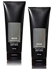 LushLather Creams – Bath and Body Works 2 Pack Men's Collection Ultra Shea Body Cream NOIR