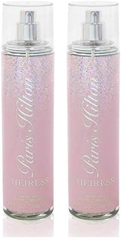 TheWorldofParisHilton Fragrance – Paris Hilton Heiress for Women - 8 oz Fragrance Mist Spray (Pack of 2)