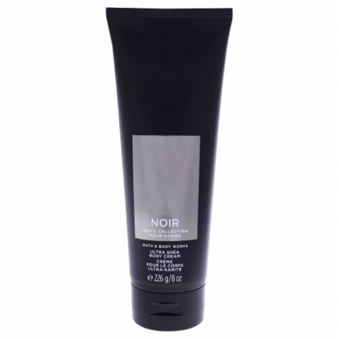 LushLather Creams – Bath & Body Works Noir for Men Ultra Shea Body Cream 8oz