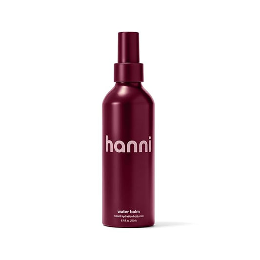 hanni Lotions – HANNI Water Balm Hydrating Body Mist, Moisturizer Spray with Hyaluronic Acid for All Skin Types, Lotion Replacement, 200 mL / 6