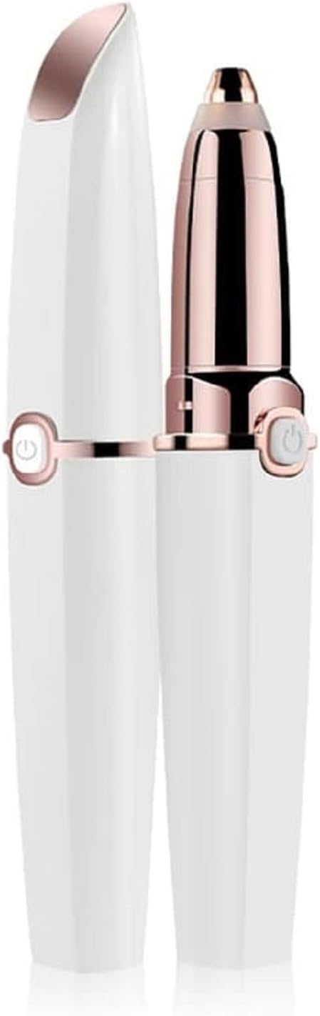 glowtalebaeuty Epilators – Abhiya's Facial Hair Remover & Eyebrow Trimmer - 2 in 1 Electric Women's Face, Nose & Body Shaver - Painless Epilator - USB Rechargeable with LED Light