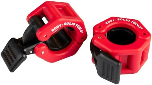 Top Pick – Body-Solid Tools Lock Jaw Hex Collars - Quick-Locking 1" Collars