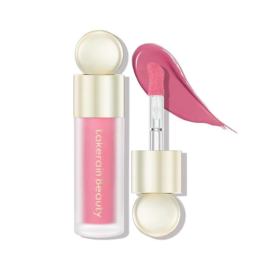 RILIMIOO Blush – Liquid Blush Stick For Cheeks, Soft Velvet Cream Face Cheek Tint, Natural Matte Pink Red Blush Skin Tint, Waterproof Long Lasting Dewy Makeup, Moisturizing Lightweight Blendable (2#)