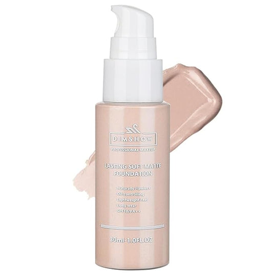 Flawless Matte Liquid Foundation Makeup, Vegan & Cruelty-Free, (02, ) 30ml