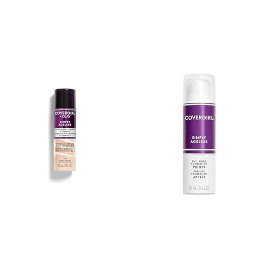 Covergirl + Olay Simply Ageless 3-in-1 Liquid Foundation, 1 Fl Oz