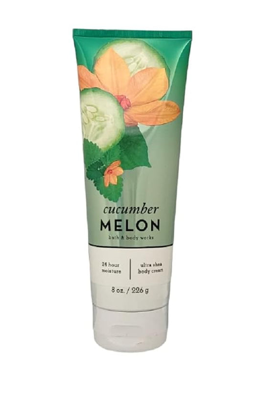 LushLather Creams – Bath & Body Works Ultra Shea Cream Cucumber Melon 8 oz