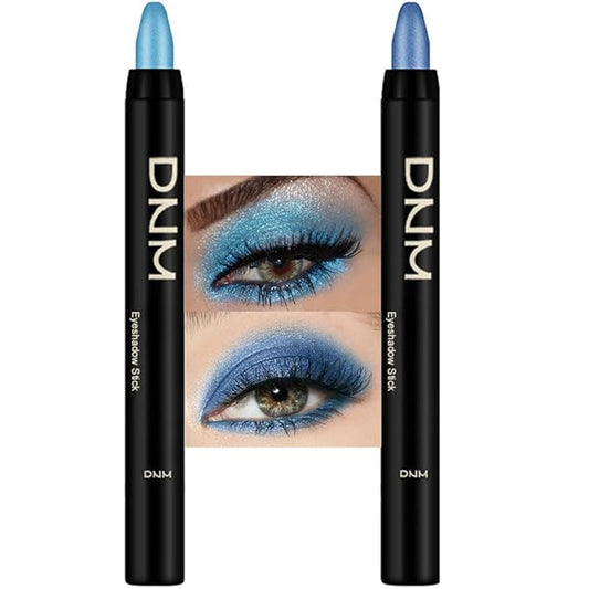 evpct Eyeshadow – evpct 2Pcs Cream Eyeshadow Sticks Set for Eyes Dazzling Blue & Royal Blue Shimmer Eye Crayon Shadow Brightener Stick Pencil Pen Bulk sombras en crema para ojos 11+13