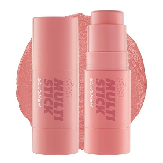 IMMEME Blush – I'M MEME Blusher - I'm Multi Stick 005 Bliss Mauve | Easy Blendable Cream Blush for Natural Look, Multi Blush Stick for Cheek Tint, Face Contour Makeup, and Face Blush, Suitable All Ages