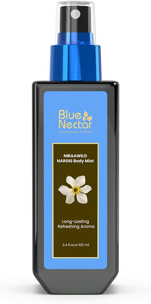 BlueNectarBeautyProducts Body Sprays – Blue Nectar Chamba Wild Nargis Body Mist for long lasting freshness and aromatic body odor (3