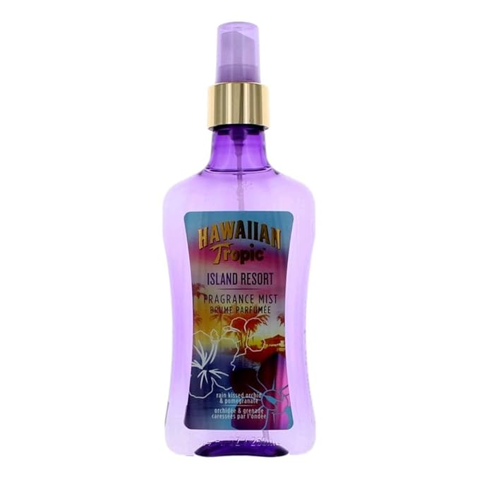 HawaiianTropic Body Sprays – Hawaiian Tropic Island Resort Fragrance Mist, Rain Kissed Orchid & Pomegranate 8