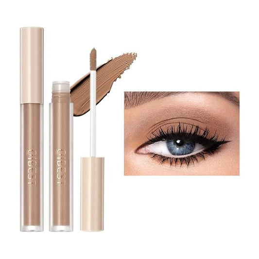ONarisae Eyeshadow – Matte Eyeshadow liquid Long Lasting High-pigmented Eye shadow Gel Eye Makeup (Matte Brown)