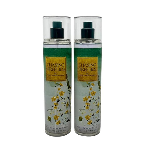 Bath+%26+Body+Works Body Sprays – Bath & Body Works Chasing Fireflies Fine Fragrance Mist 8 fl oz - Pack of 2