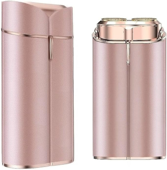 CHNYBQTDirect Epilators – Facial Hair Removal for Women, Portable Painless Electric Shaver Device with Built-in LED, Wet/Dry Electric Razor Hair Remover Epilators for Face, Chin, Upper Lip and Arms (Rose Gold-2025)