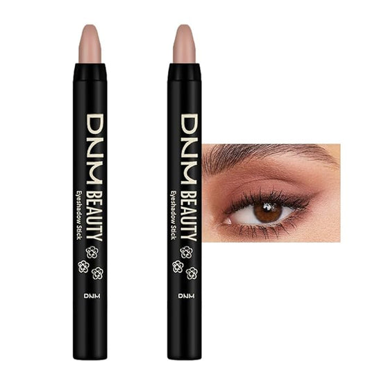 evpct Eyeshadow – evpct 2Pcs Cream Eye Shadow Brightener Sticks Set for Eyes, Caramel Matte Pencil Eye shadow Applicator Stick Pen Palette Makeup Waterproof sombras en crema para ojos 30+30