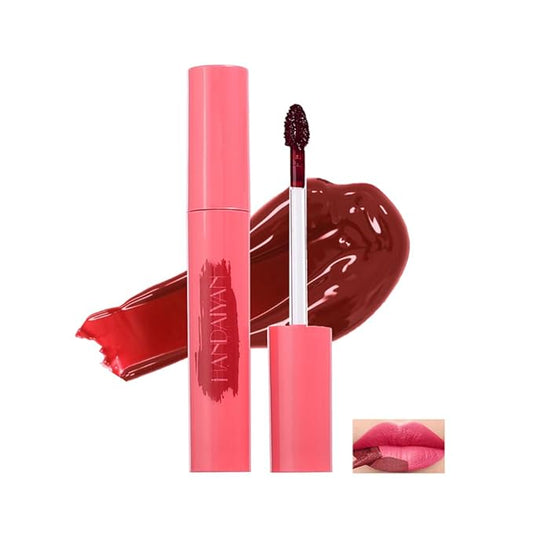 Wonder Blading Lip Stain Peel Off Masque, 6 Colors Tattoo Peel Off Mask, Matte Finish Peel Off Lip Stain, Waterproof & Transfer Proof Nude Lip Tint, Lip Tatoo Peel Lip Tint, 04# Rose Red