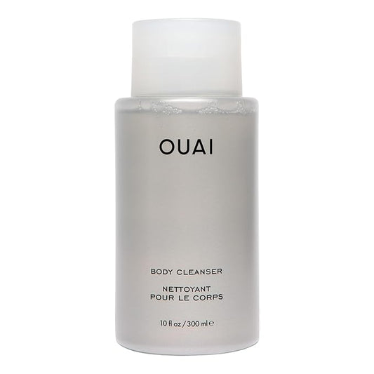OUAI Body Washes – OUAI Body Cleanser, Dean Street - Foaming Body Wash with Jojoba Oil and Rosehip Oil to Hydrate, Nurture, Balance and Soften Skin - Paraben, Phthalate and Sulfate Free Skin Care Products (10 Fl Oz)