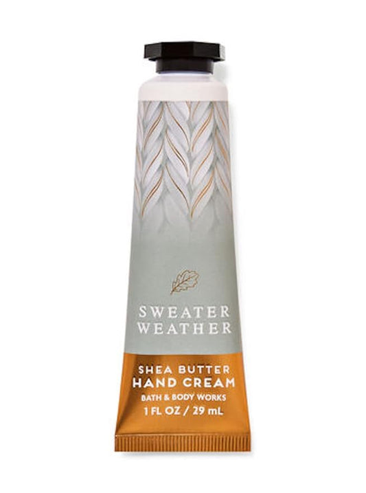 LushLather Hand Creams & Lotions – Bath & Body Works Sweater Weather Shea Butter Travel Size Hand Cream 1oz (Sweater Weather)