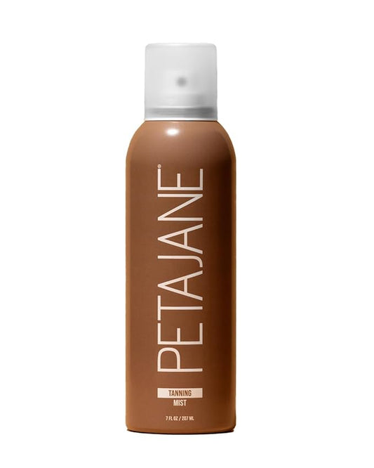 PetaJane Body Self-Tanners – Natural Sunless Tanning Mist 7oz - Organically Derived Self-Tanner Spray, Lightweight & Non-Sticky, Streak-Free Glow, For All Skin Types, Vegan & Cruelty-Free
