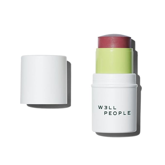 WellPeople Blush – Well People Supernatural Stick Multi-Use Blush, Creamy, Hydrating Blush Stick For A Pop Of Color, Multi-use, Vegan & Cruelty-free, Pomegranate