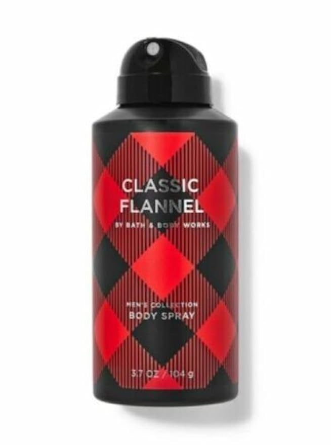 Bath+%26+Body+Works Body Sprays – Bath & Body Works Classic Flannel for Men deodorizing Body Spray, 3