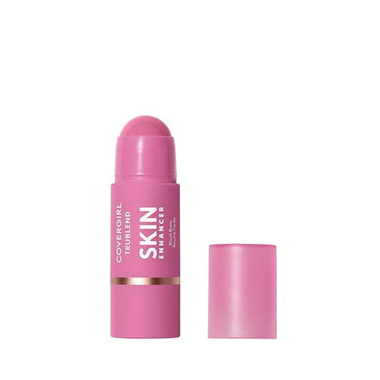 COVERGIRL Blush – CoverGirl Trublend Skin Enhancer Blush Balm Stick, 240 Sweet Violet, Vegan Formula, Easy to Use, Glides on Effortlessly, Non-Greasy, Doesn't Crease, 0