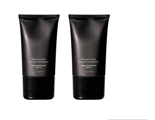 Mineral Liquid Powder Foundation Broad Spectrum SPF 15 2 (Porcelain)