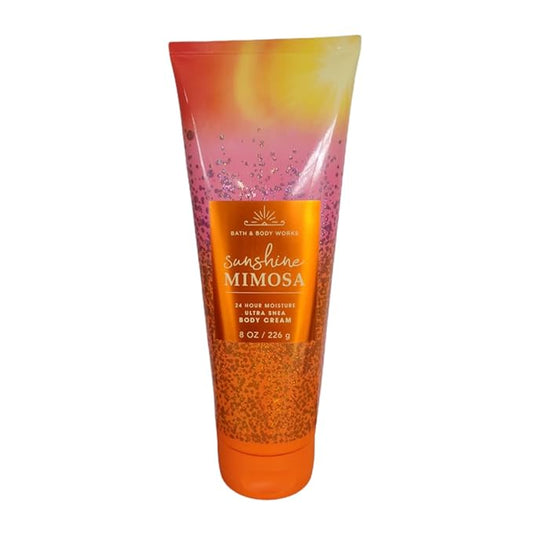 LushLather Creams – Bath and Body Works Sunshine Mimosa Ultra Shea Body Cream 8 oz / 226 g