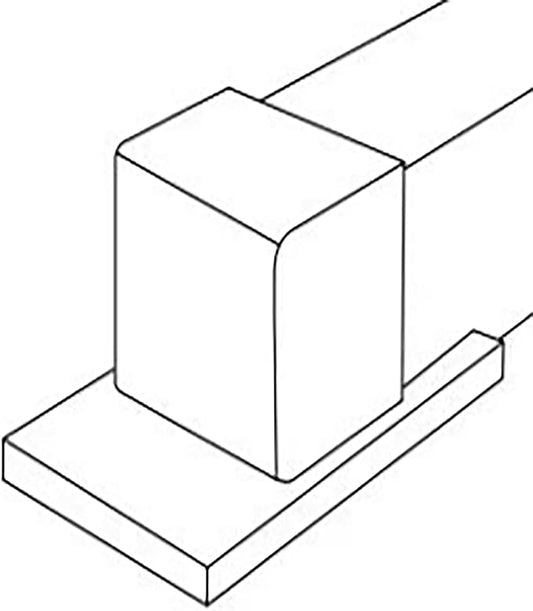 Top Pick – Rubber foot base for bench MA007184