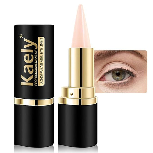 KaelyCosmetics Eyeliner – Kaely Bright Nude Gel Eyeliner Pencil, Natural Cream Eye Liner Waterproof Smudge Proof, Matte Waterline Eyeliner Eyeshadow Stick, Brighten Eye Makeup, Vegan & Cruelty-Free, 16