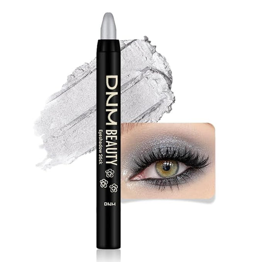 evpct Eyeshadow – evpct Silver Shimmer Cream Eye Shadow Brightener Sticks Set for Eyes, Silver Shimmery Matte Pencil Eye shadow Applicator Stick Pen Palette Makeup Waterproof sombras en crema para ojos 16#