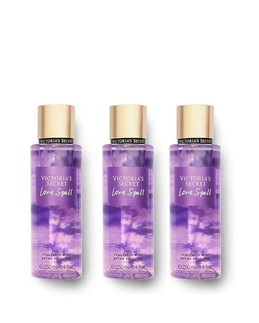 VictoriasSecret Body Sprays – Victoria's Secret Love Spell Body Mist (3-Pack)