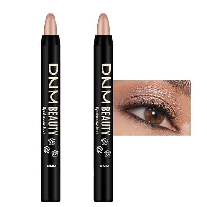 evpct Eyeshadow – evpct 2Pcs Cream Eyeshadow Sticks Set for Eyes Waterproof, Sand Shimmer Matte Eye shadow Stick Pencil Pen Bulk sombras en crema para ojos 25+25