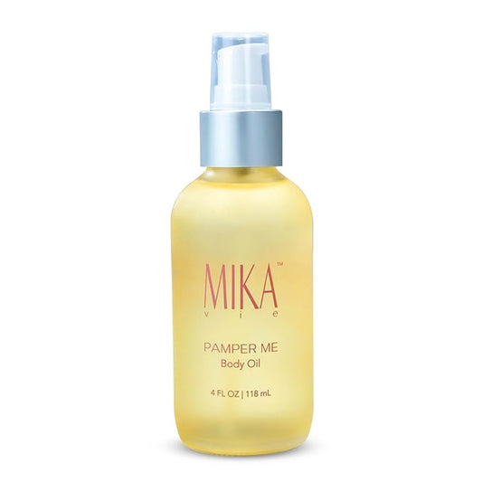 MikaVie Oils – Organic Body Oil for Women | Hydrating & Moisturizing Body Oil after Shower | Certified Moisturizer for Dry Skin | Clean Beauty, Vegan and Paraben Free