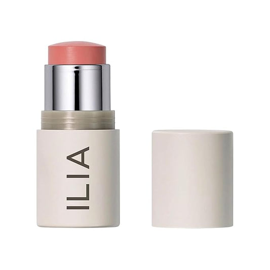 ILIA Blush – ILIA - Multi Stick For Lips + Cheeks | Non-Toxic, Vegan, Cruelty-Free, Nourishing Cream + Lip Color In One for All Skin Types (Whisper, 0