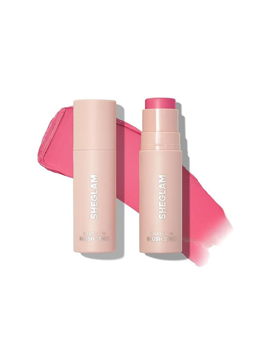 SHEGLAM Blush – SHEGLAM Snatch N Cream Blush Stick Longlasting High Pigment Blush for Cheeks - Midnight Hour