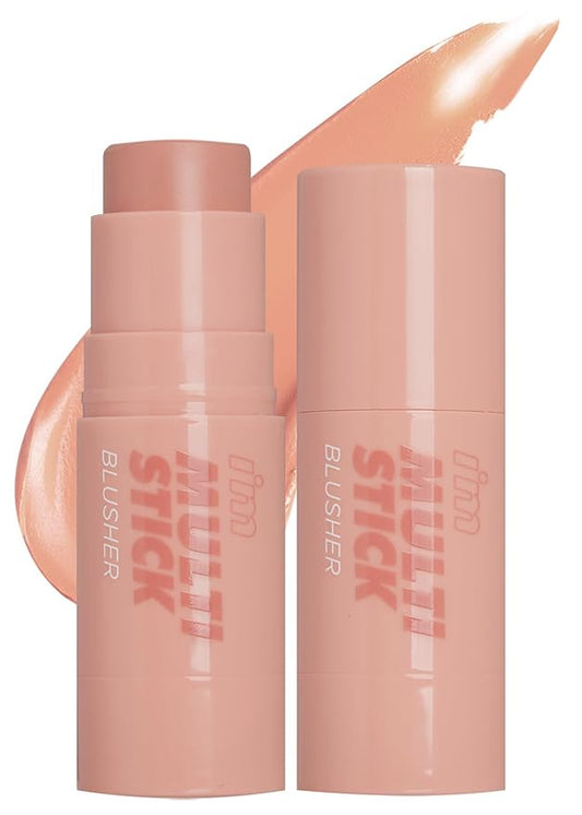 IMMEME Blush – I'M MEME Blusher - I'm Multi Stick 003 Blurry Nude | Easy Blendable Cream Blush for Natural Look, Multi Blush Stick for Cheek Tint, Face Contour Makeup, and Face Blush, Suitable for All Ages