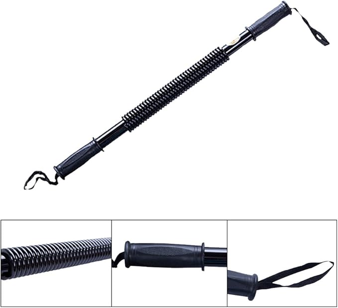 Top Pick – Power Twister Bar for Arm Upper Body Strength 44lbs/66lbs/88lbs/110Ibs for