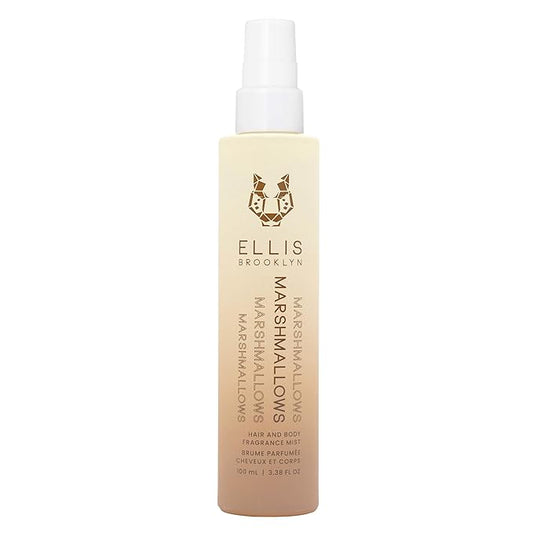 EllisBrooklyn Body Sprays – Ellis Brooklyn MARSHMALLOWS Hair And Body Fragrance Mist - Gourmand Perfume Mist with Marshmallow, Caramel Accord, & Milky Musks, Vegan Perfume, Made In The USA, 100ml 3