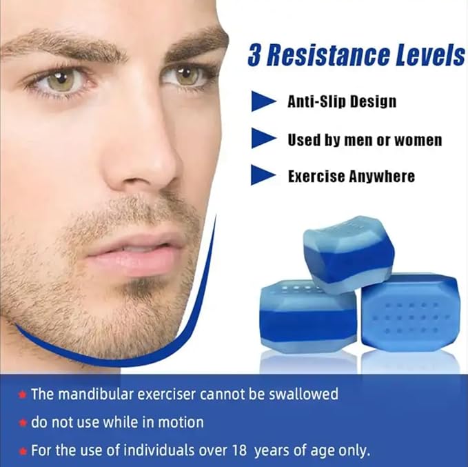 Top Pick – ZOHA Jaw line Exerciser - Facial Toning 3 Resistance