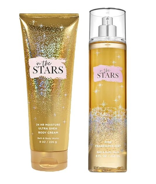 Bath+%26+Body+Works Sets & Kits – Bath and Body Works In The Stars Ultra She Body Cream & Fine Fragrance Mist Set 2018