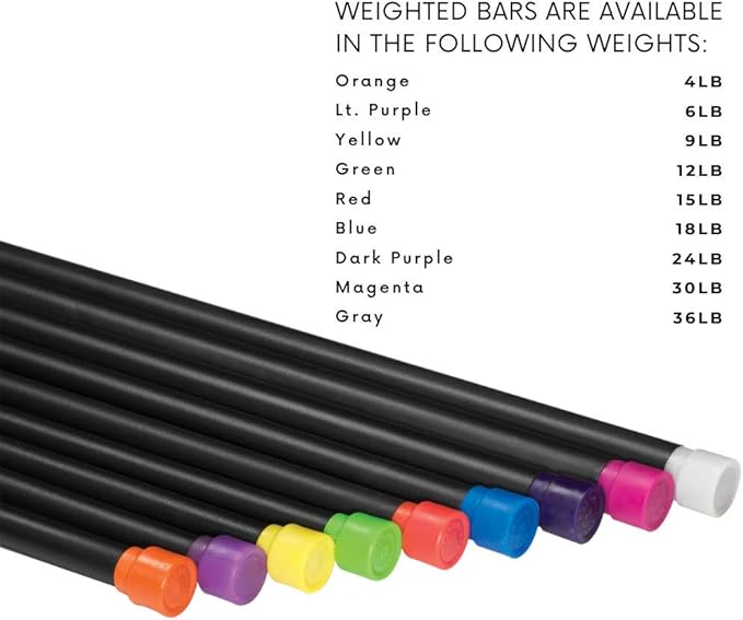 Top Pick – Body-Solid Rubber Padded Weighted Bar - Stretching Weight
