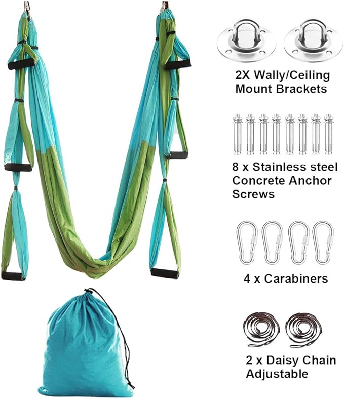 Top Pick – Aerial Yoga Swing Set Trapeze Yoga Hammock Kit