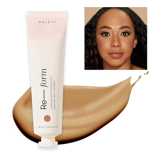 HALEYS Re-form Luminous Skin Foundation, VEGAN + CRUELTY-FREE, types (6.5)