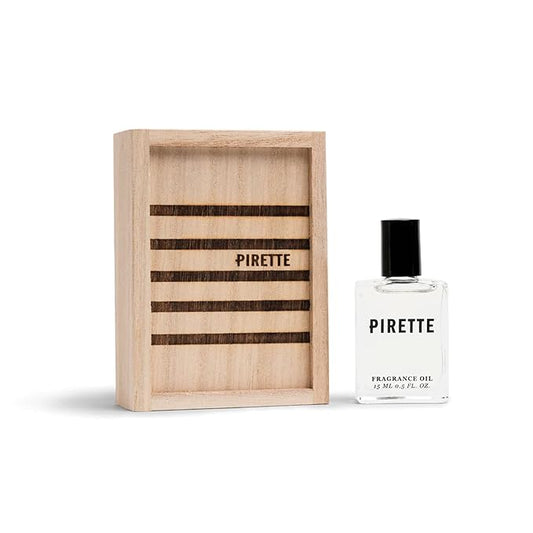 PIRETTE Eau de Parfum – PIRETTE Fragrance Oil Roll On, Beach-Inspired, Long Lasting Perfume Oil with Notes of Fresh Green Coconut, Surf Wax & Sunscreen, Daily Rollerball Perfume for Women, 0