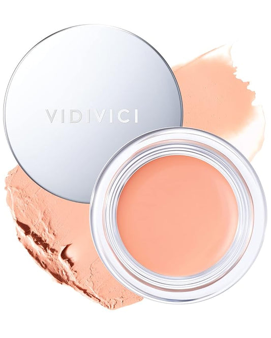 VIDIVICI Blush – VIDIVICI Millennial Glow Cream Blush 01 Gardenic Pink - Creamy Face Cheek Blusher for Smooth & Silky Skin - Soft Satin Finish with Natural Color - For Fair to Light Skin Tone, 0