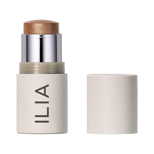 ILIA Blush – ILIA - Multi Stick For Lips + Cheeks | Non-Toxic, Vegan, Cruelty-Free, Nourishing Cream + Lip Color In One for All Skin Types (In The City, 0