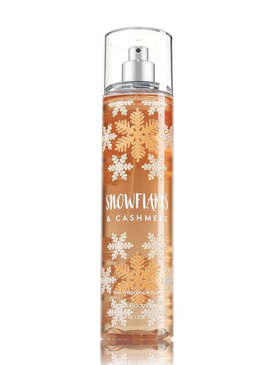 Bath+%26+Body+Works Body Sprays – Bath and Body Works Cashmere Snowflakes Fine Fragrance Mist 8 Ounce Full Size