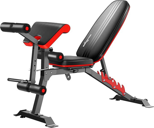 Top Pick – BODYRHYTHM Multifunctional Weight Bench with Leg Extension and