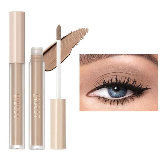 ONarisae Eyeshadow – Matte Eyeshadow liquid Long Lasting High-pigmented Eye shadow Gel Eye Makeup (Matte Light Brown)